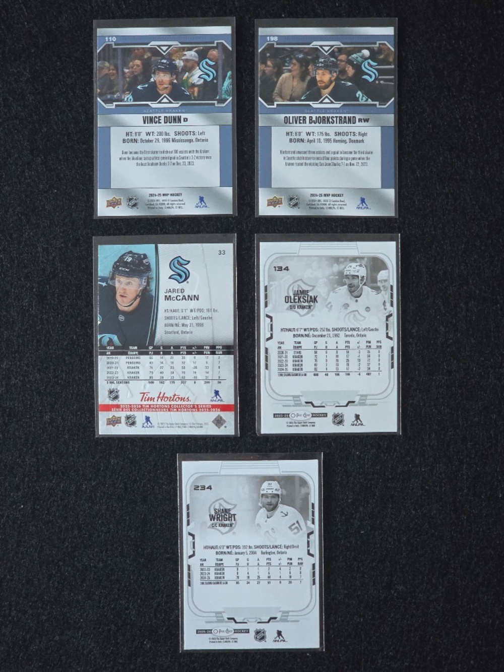 ๐ 20+ Seattle Kraken NHL Trading Card Lot - Picture 5 of 9